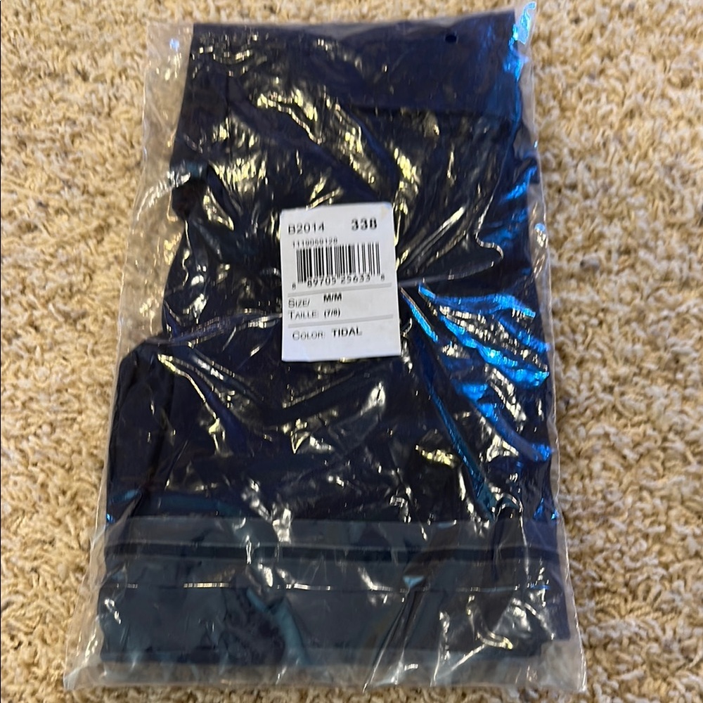 Navy Blue Tidal Leggings